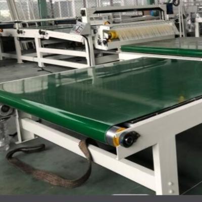 China 220v runzelte automatische Stapler-Maschinen-Fertigungsstraße 7.5*3m zu verkaufen