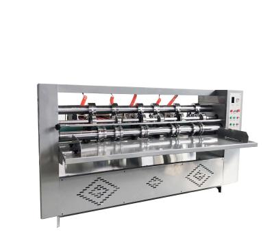 China Computer Crease Corrugated Thin Blade Slitter Scorer Machine 100m/Min for sale