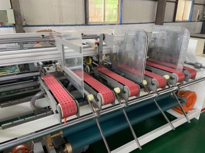 China Double Piece Carton Folder Gluer Machine 380v Corrugated Cardboard for sale