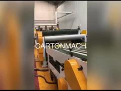 1600mm Corrugated Carton Box Machine For 5 Layer Cardboard