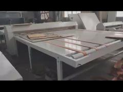 380v/50hz Flatbed Die Cutting Machine Corrugated Carton Box Cardboard