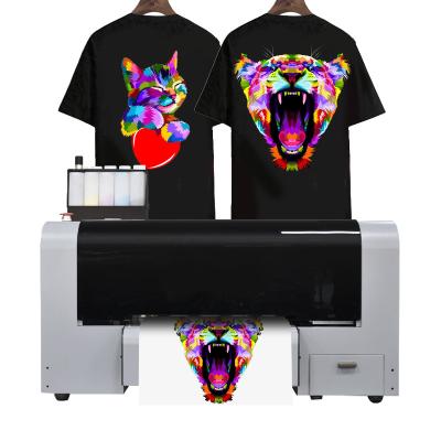 China Printing shops T-shirt printing machine high technology maker shaker powder machine A3 dtf printer for sale