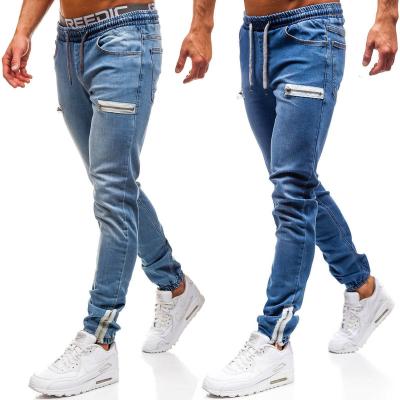 China Best Quality Casual Wear Jeans Mens Solid Skinny Ripped Jeans Custom Slim Fit Design Breathable Jeans Pants For Men for sale