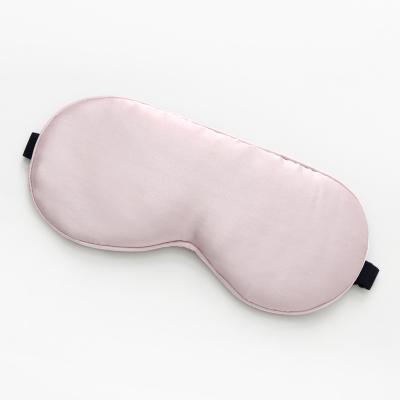 China Anti-Puffiness Wholesale Existing Stock No MOQ Recycled 100% Luxury Super Soft Silk Blackout Sleep Set RPET Sleep Eye Mask for sale