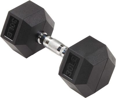 China 20201Hot Popular High Quality Easy Sale Hex Rubber Dumbell for sale