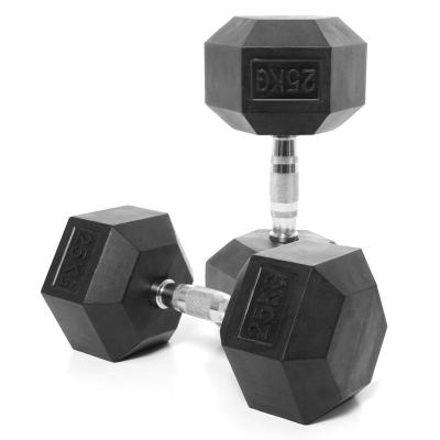 China China Easy Buy Cheap Dumbbells , Rubber Hex Dumbbell Set for sale