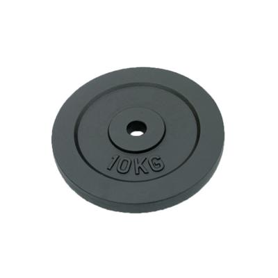 China Eco - Friendly Cheap Gym Equipment Cast Iron Weight Plate Barbell for sale