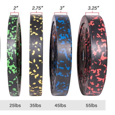 China High Temperature And Durable Weight Lifting Colored Spot Bumper Rubber Plates Resistance for sale