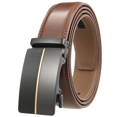 China LQbelt Fashion Leather Belt Grid Buckle Custom Logo Men's Automatic Buckle Logo Yiwu Factory Factory for sale