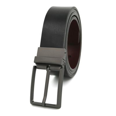 China New Buckle LQbelt Fashion Revolving Reversible Belt Men's Leather Belts For Men OEM Factory Wholesale for sale