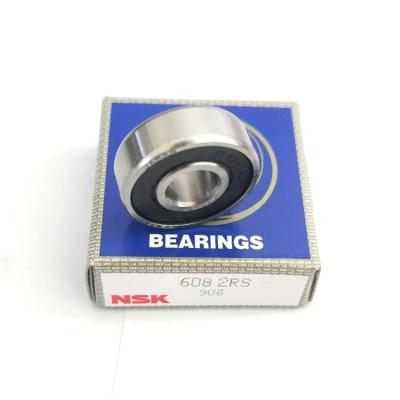 China Stable performance: skate brand deep voice NSK bass groove ball bearing 608 zz 608z 2rs c3 rolamento high speed panel bearings for sale