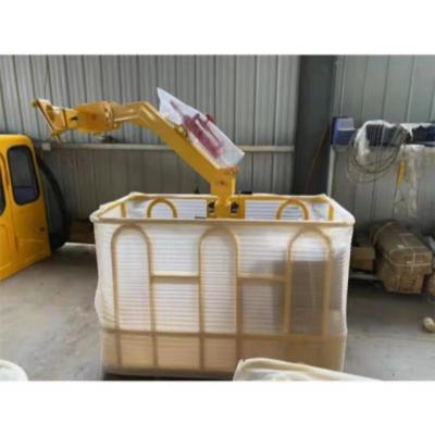 China High Quality IRON Truck Crane Lift Work Cradle Platform With Basket for sale