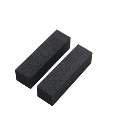 China Easy Professional Mini Nail Black Color Sponge Nail Buffer for sale