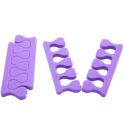 China Sponge Manicure Tool Toe Divider Printing EVA Toe Separator for sale