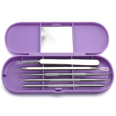 China Toe High Quality Travel Manicure Pedicure Set iWith Mirror for sale