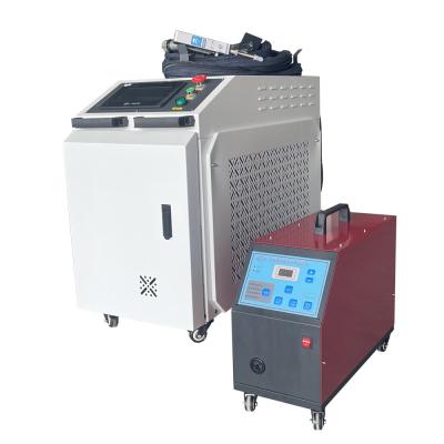 China Reparatur-Stahlaluminiumfaser-Laserstrahlschweißer Handheld Small Portable zu verkaufen