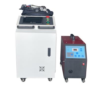 China Cnc de Kleine Handbediende Lasser Machine Portable 1500W van de Vezellaser Te koop