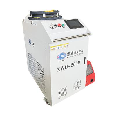 China Mini Aluminium Fiber Laser Lasmachine Handheld Draagbaar Te koop