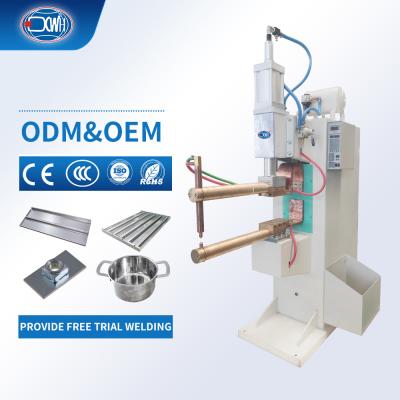 China Steel Fixed Type Stationary Spot Welder Long Arm Spot Welding Machine For Ss Sheet for sale