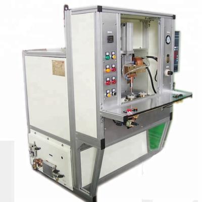 China Pneumatic 380Volt 6000N Aluminium Nut Spot Welding Machine 450mm Electrode for sale