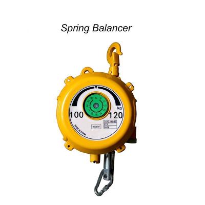 China Balanceador industrial suspendido de la primavera 5kg con el tipo plano 1,5 metros de cuerda de alambre en venta