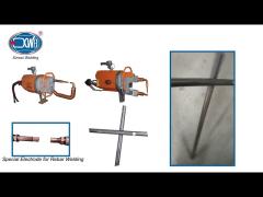 The rebar‘s welding of portable spot welder