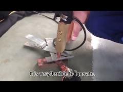 1.5mm Metal sheets‘ welding of handheld spot welder