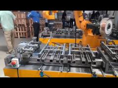 The stainless sheet‘s arc welding of 6 aixs welding robot