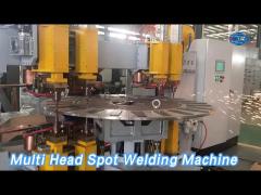 Automatic Multi Head Spot Welding Machine 3500N 50mm Stroke For Car