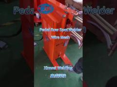 Welding 1.2mm metal wires with pedal spot welding machine