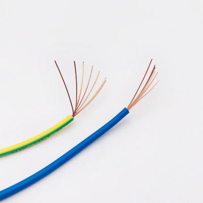 China Bvr 6.0mm2 kiezen van de de Kabel het Pvc Geïsoleerde Doek van de Kerndraad Zuivere Koper uit Te koop