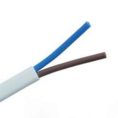 China PVC 4mm2 2 entkernen flachen Flex Cable, elektrische flache Schnur Oilproof zu verkaufen