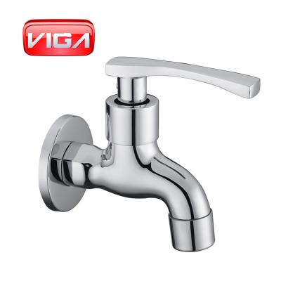 China China Wholesale Modern Water Saving Chrome Plated Bathroom Basin Cold Water Faucet for sale