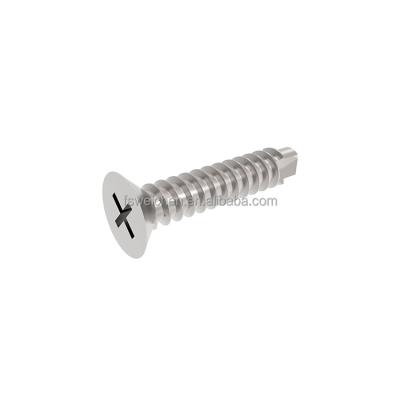 China Pan Alloy Steel Fastener Hex Roofing Screw Self Tapping Screw Pan Head Self Tapping Screw for sale