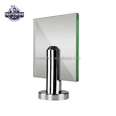 China New Design Stainless Steel Balustrade Contemporary Outdoor Glass Pool Fence Glass Spigot for sale