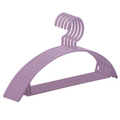 China Household Modern Semi-Round Plastic Seamless Wide Shoulder Non-slip Clothes Drying Rack Hanger Adult Hanger The Under for sale