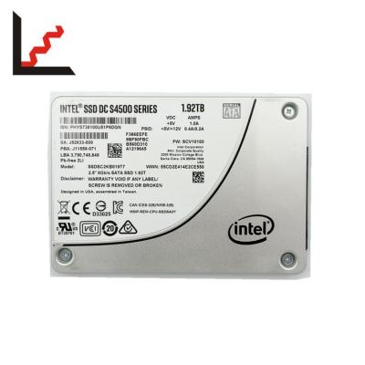 China Genuine Hdd SSDSC2KB019T7P S4500 Series 1.92TB 2.5 6Gb/s SATA New SSD TLC 877013 for sale