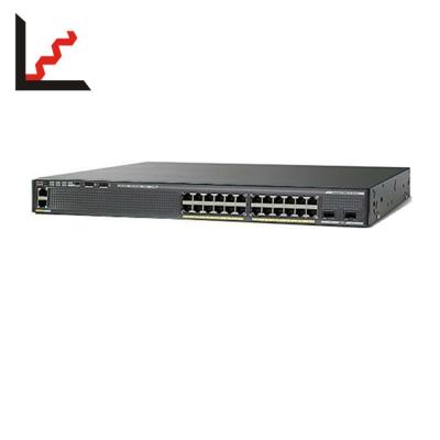 China Reference Co cis WS-C2960X-24PD-L 2960-X 24 Left PoE 370W LAN Base Switch from LACP for sale