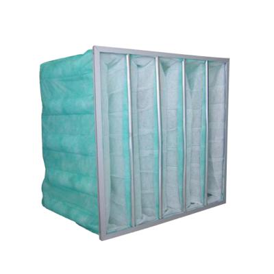 China Harmful smell and gases collect cheap price compressfe air conditioning bag pocket customized industrial air filter for sale