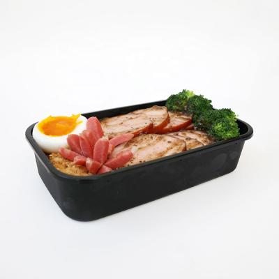 China Viable Take Away Microwave Safe Japan Food Container Disposable Plastic Box With Lids For Food for sale