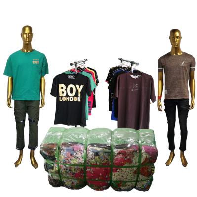 China A Class Product Mens Casual Used T-shirt UK Packs Fashionable Used Clothes for sale