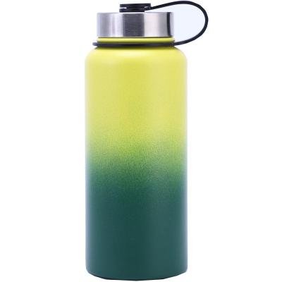 China Durable Drop Shipping Wholesale Insulated Stainless Steel Vacuum Wide Mouth Water Bottle With Leak Proof Lids for sale