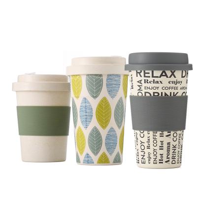 China Sustainable Hot Sale Bamboo Fiber Coffee Cup Tea Cup BPA Free Eco - Friendly for sale