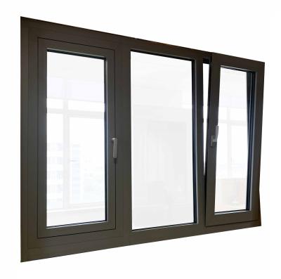 China Swing New Modern Iron Two Way Aluminum Windows Lowes Glass for sale