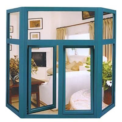 China Aluminum Windows and Doors Australian New Zealand Casement Window Standard Swing Window for sale