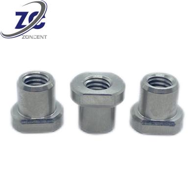 China Heavy Industry 304 316 Stainless Steel Aluminum CNC Turning Nut Non Standard for sale