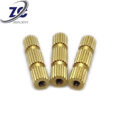 China Heavy Industry Factory Supply OEM Stainless Steel Threaded Inserts Brass Knurled Nut Directly for sale