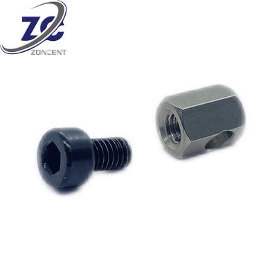 China Custom Heavy Industry Size Sleeve Nut And Screw Stainless Steel Barrels 304 316 for sale