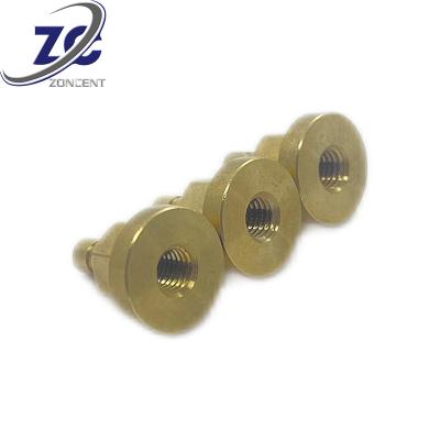 China Non-standard medical equipment shoulder rivet brass round head all kinds of shoulder rivet for sale