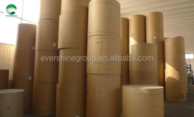 China One side parchment printed ribbed wrapping paper in the reel for sale